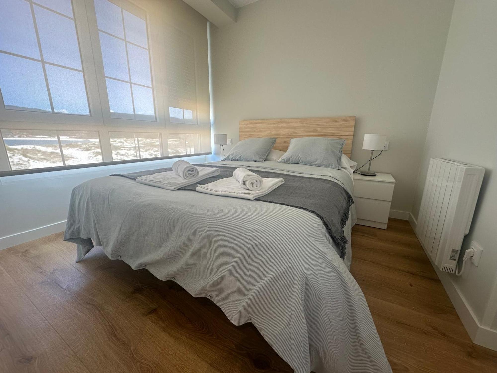 Apartament A Terraza Pequena By Oktheway Laxe Zewnętrze zdjęcie