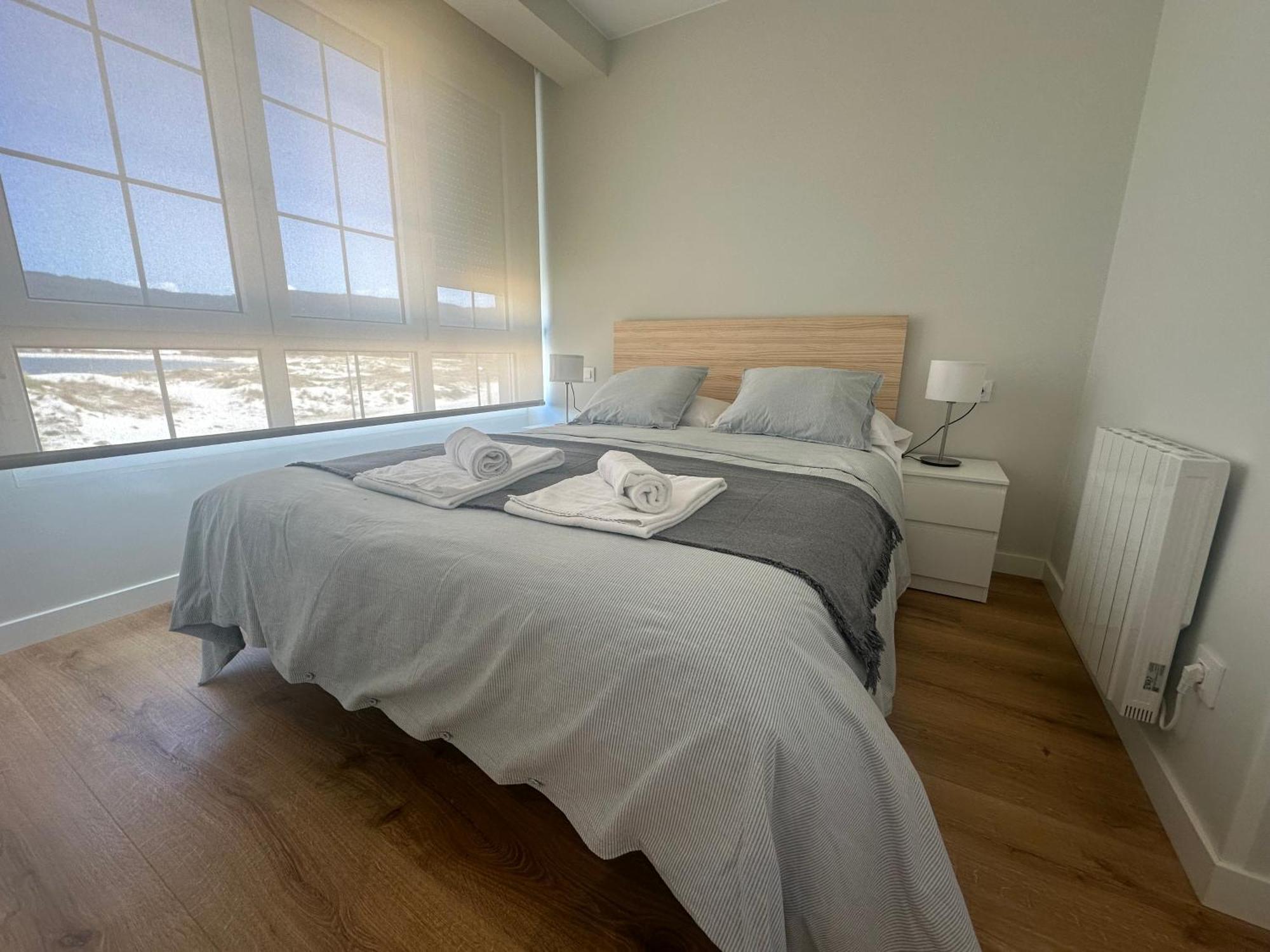 Apartament A Terraza Pequena By Oktheway Laxe Zewnętrze zdjęcie